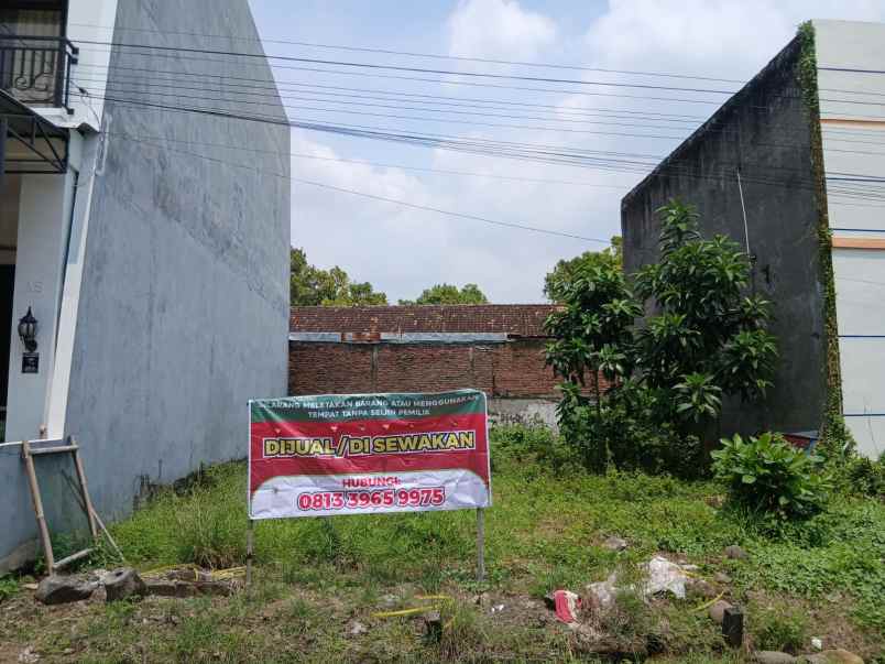 dijual disewakan tanah perumahan