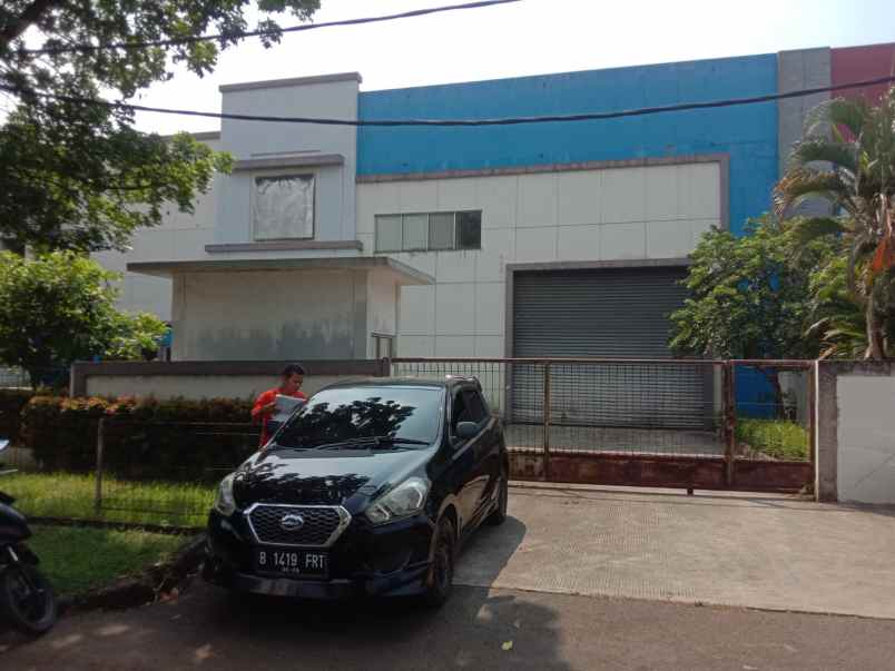 dijual gudang bagus strategis jababeka cikarang