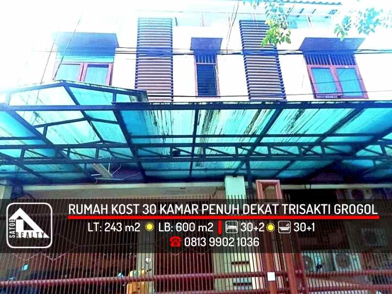 dijual kost grogol jakarta barat