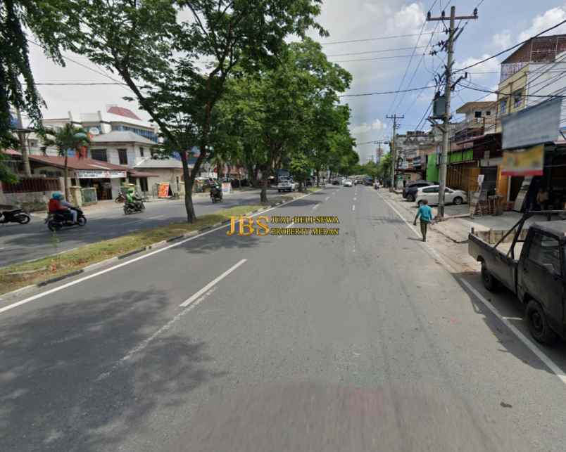 dijual ruko 3 tingkat di jalan gatot subroto medan