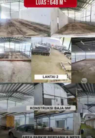dijual ruko gudang kantor jalan raya bogor jawa barat