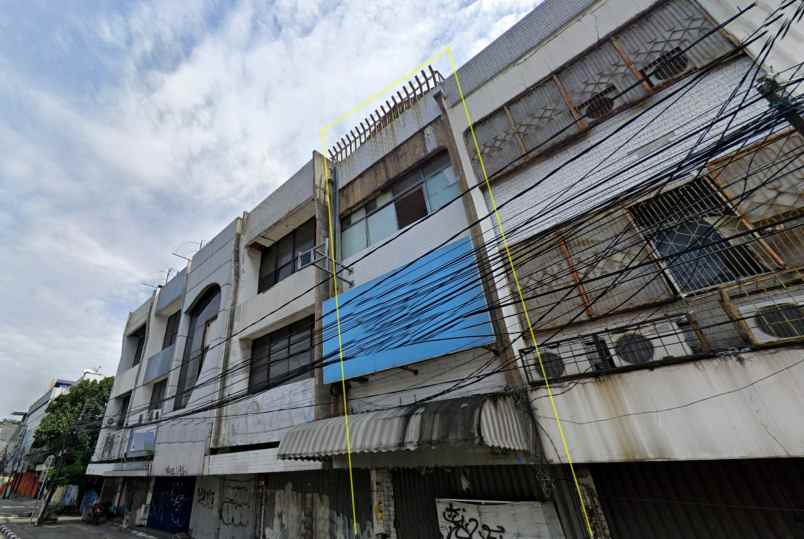 dijual ruko gudang kantor jl balikpapan raya petojo