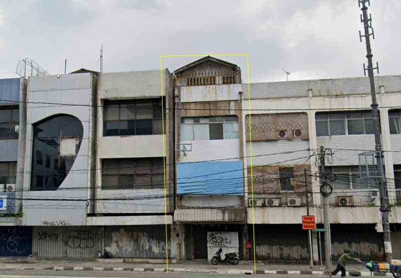 dijual ruko gudang kantor jl balikpapan raya petojo