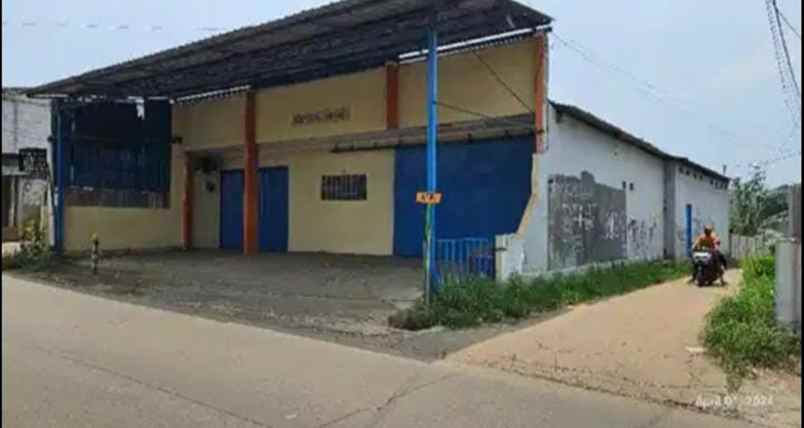 dijual ruko gudang kantor jl raya setu serang setu