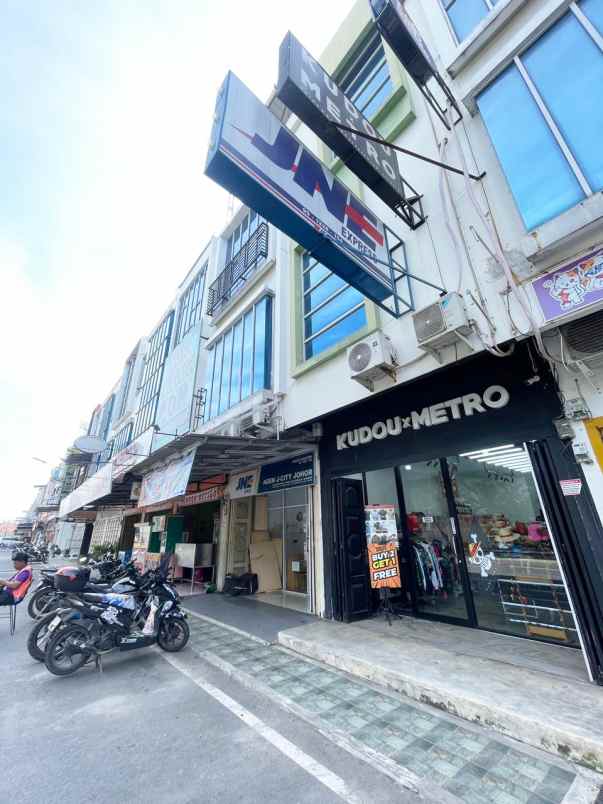 dijual ruko gudang kantor ruko komplek jcity johor