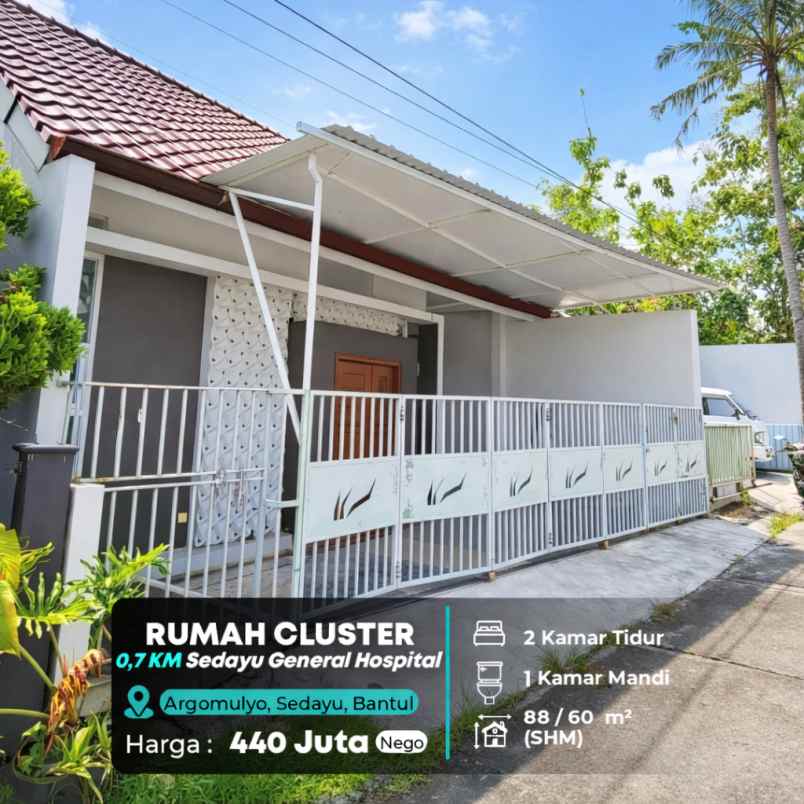 dijual rumah argomulyo