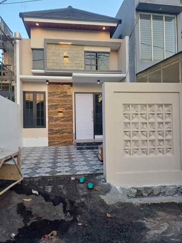 dijual rumah baru gress di wonorejo selatan rungkut
