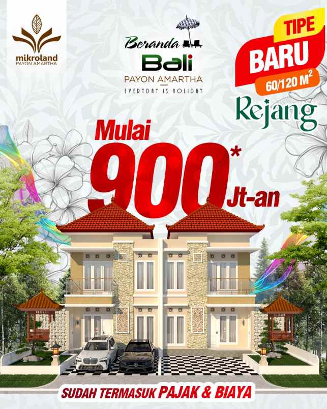 dijual rumah beranda bali payon amarta