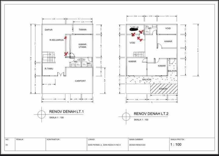 dijual rumah caringin