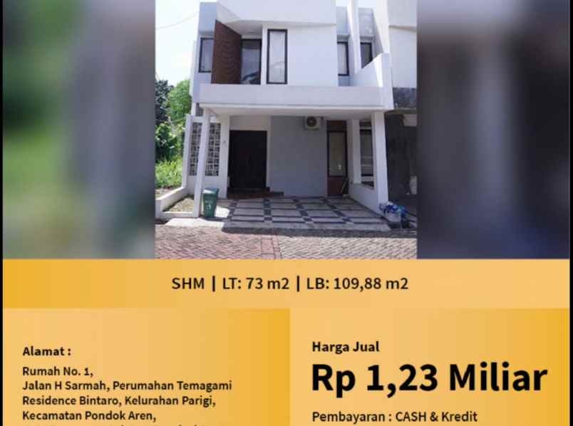 dijual rumah cepat an pribadi