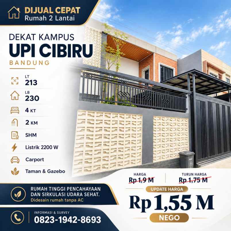 dijual rumah cibiru hilir