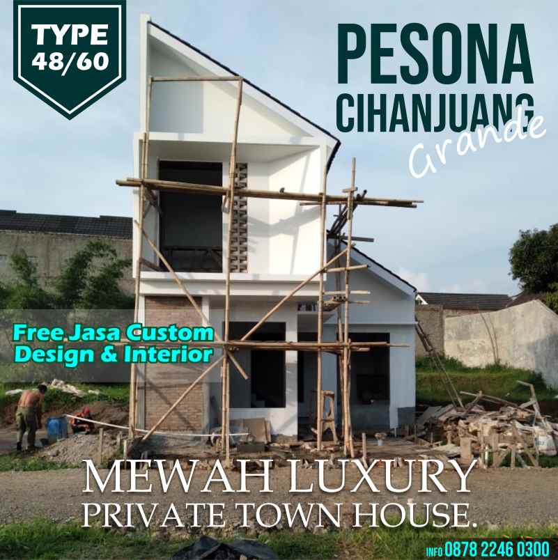 dijual rumah cihanjuang cimahi
