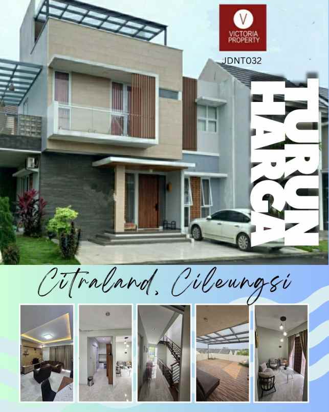 dijual rumah citraland cibubur