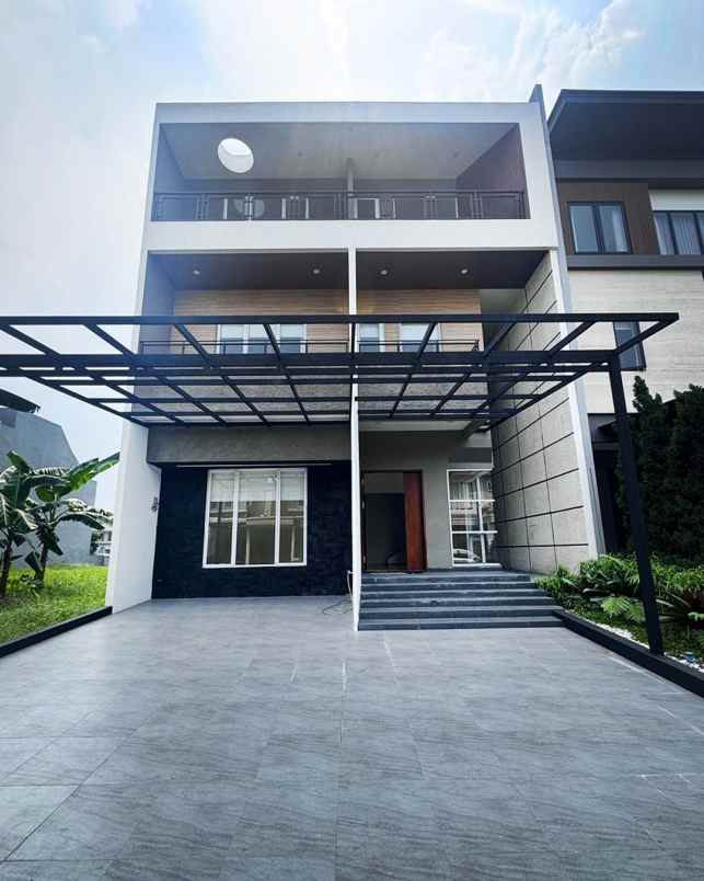 dijual rumah cluster onyx alam sutera
