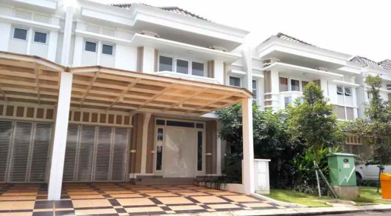 dijual rumah cluster vernonia
