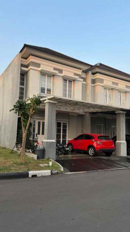 dijual rumah cluster water terrace