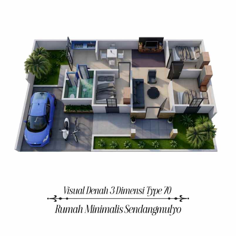 dijual rumah dekat kampus tlogorejo