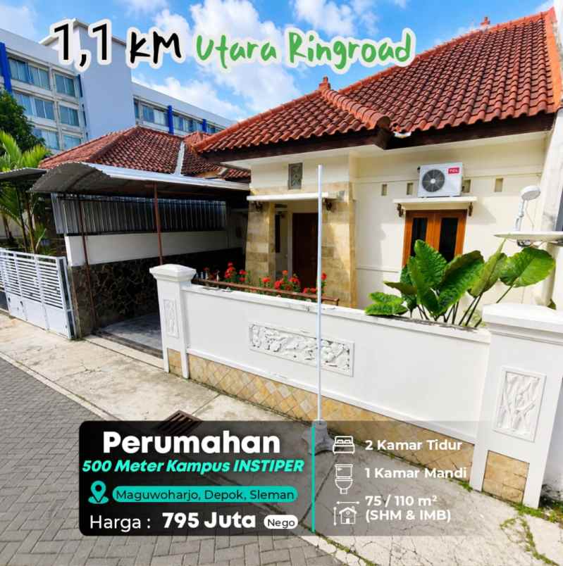 dijual rumah depok sleman