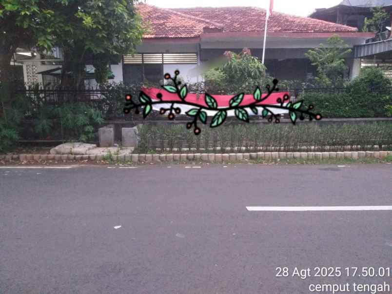 dijual rumah di cempaka putih tengah jakarta pusat