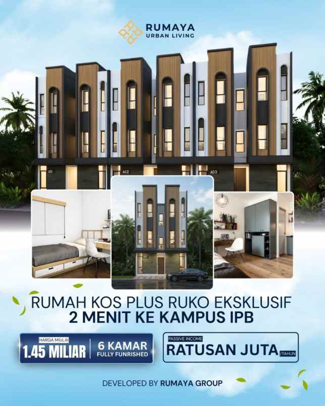dijual rumah dramaga