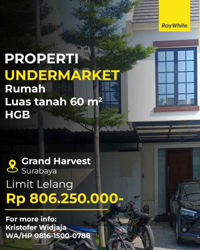 dijual rumah grand harvest