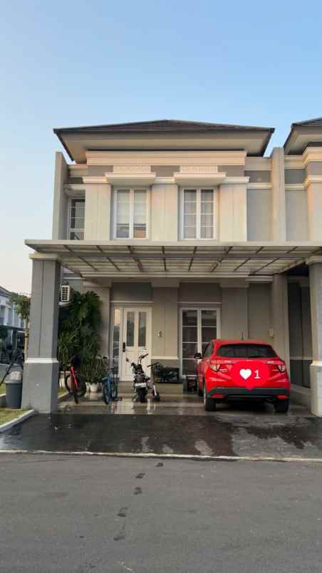 dijual rumah grand wisata cluster water