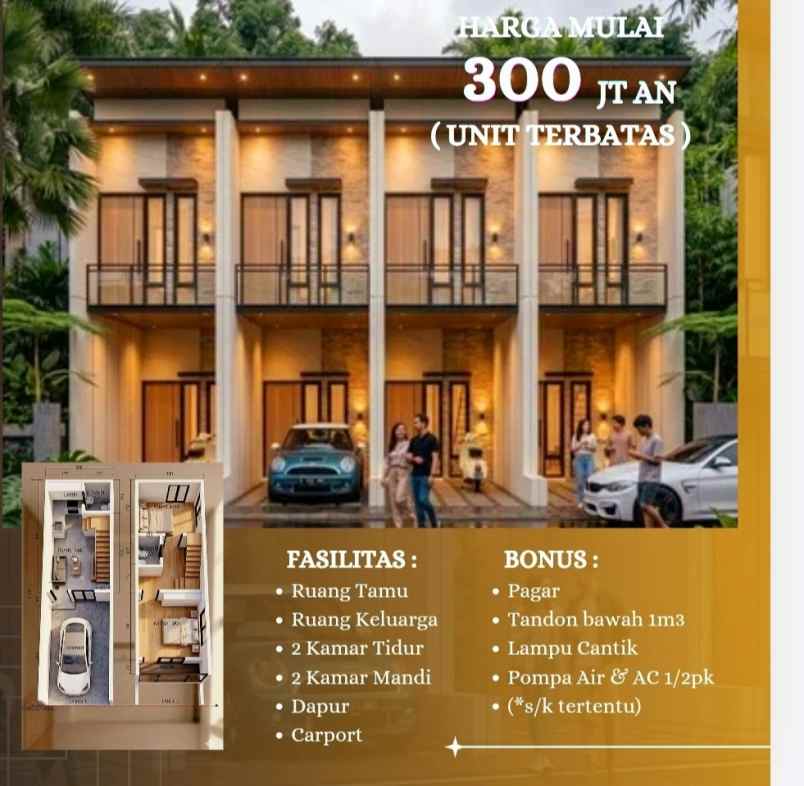 dijual rumah gunung anyar dekat rungkut