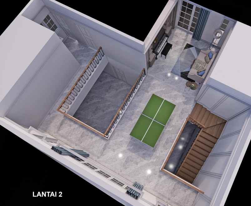 dijual rumah jalan royal residence