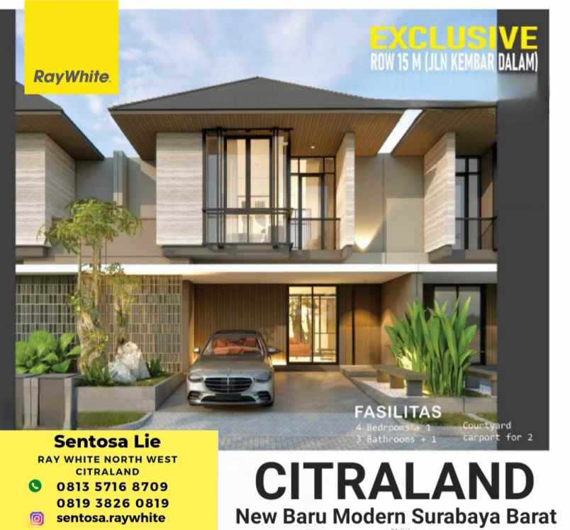 dijual rumah jalan woo