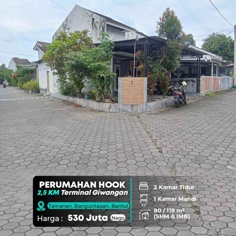 dijual rumah jl imogiri timur