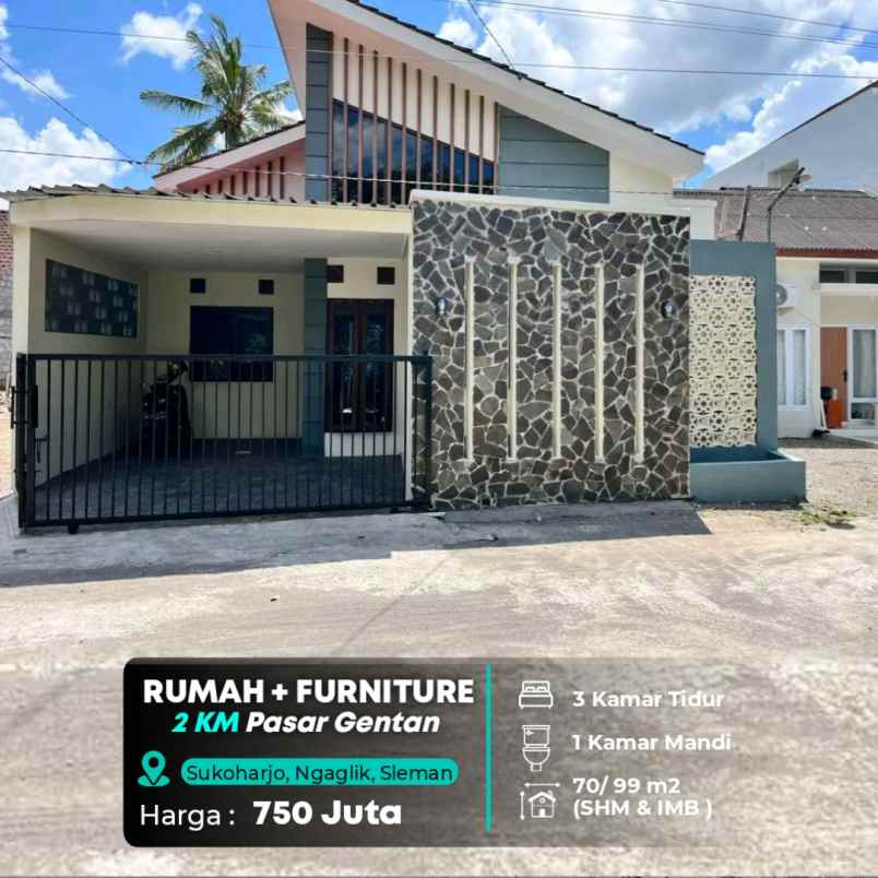 dijual rumah jl kaliurang km 10