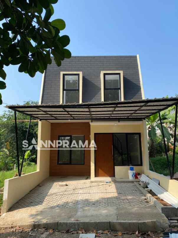 dijual rumah jl sasak panjang tajurhalang