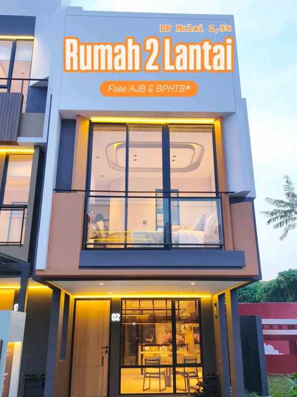 dijual rumah jl tangkuban perahu cosmo