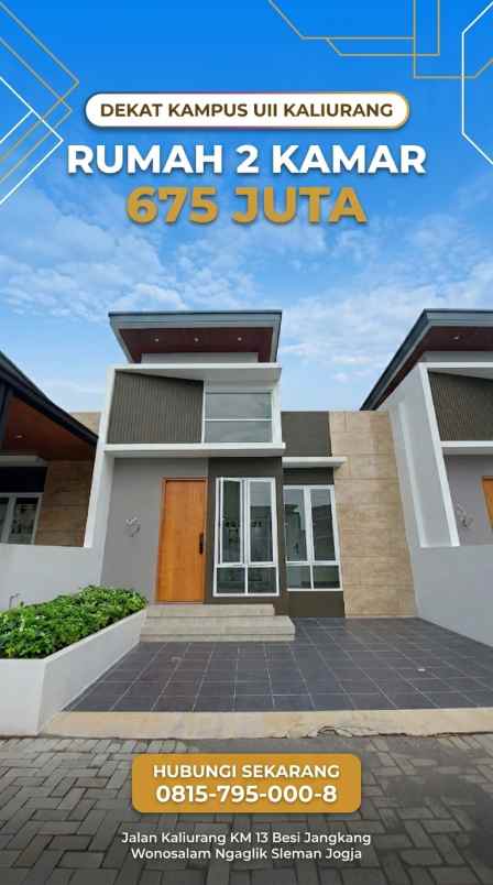 dijual rumah klidon sukoharjo ngaglik