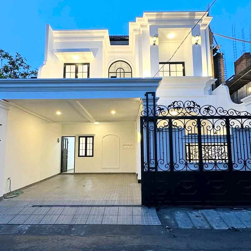 dijual rumah komplek dki kembangan joglo