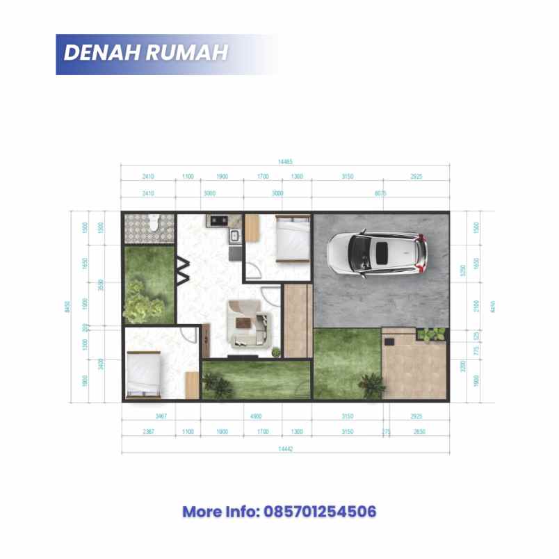 dijual rumah kringinan selomartani