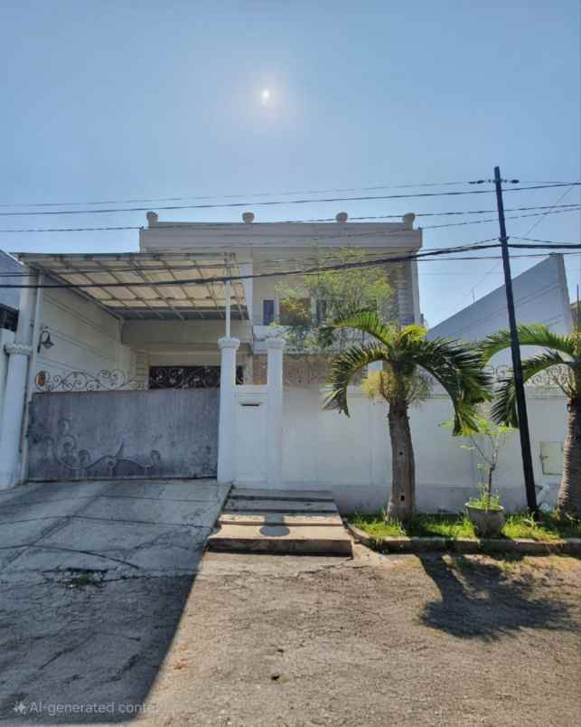 dijual rumah manyar rejo