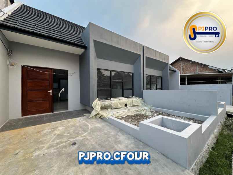 dijual rumah modern siaphuni di kebalen bekasi