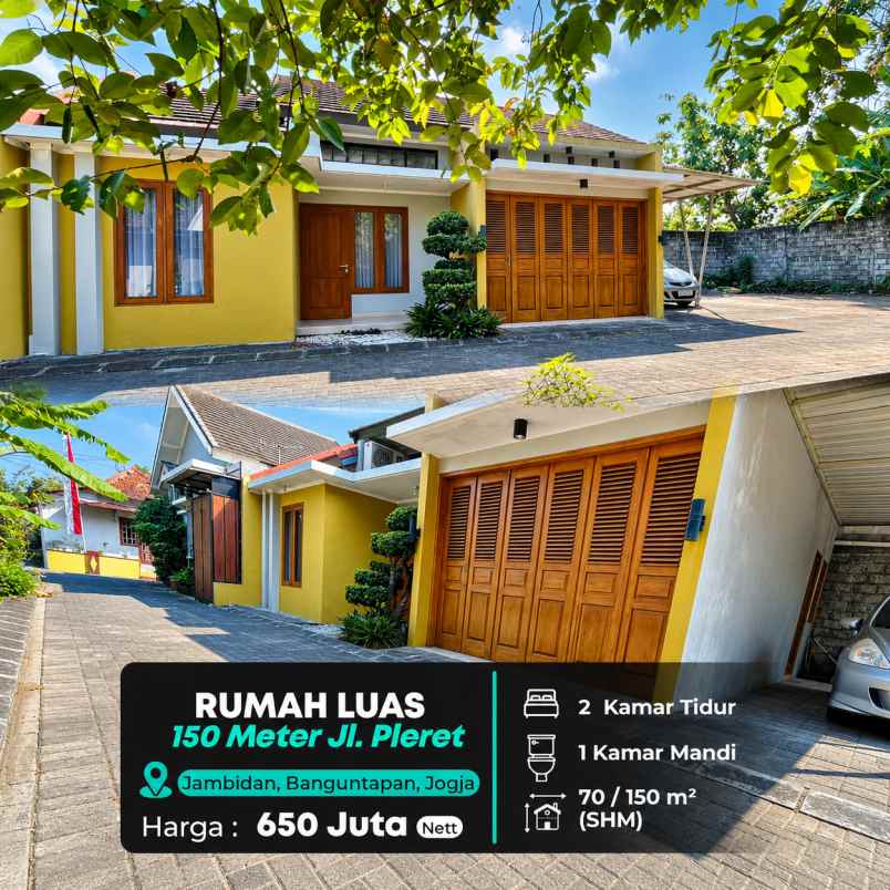 dijual rumah pleret