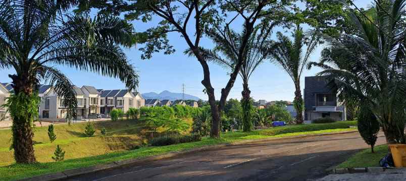 dijual rumah sejuk cantik view danau cibubur bogor