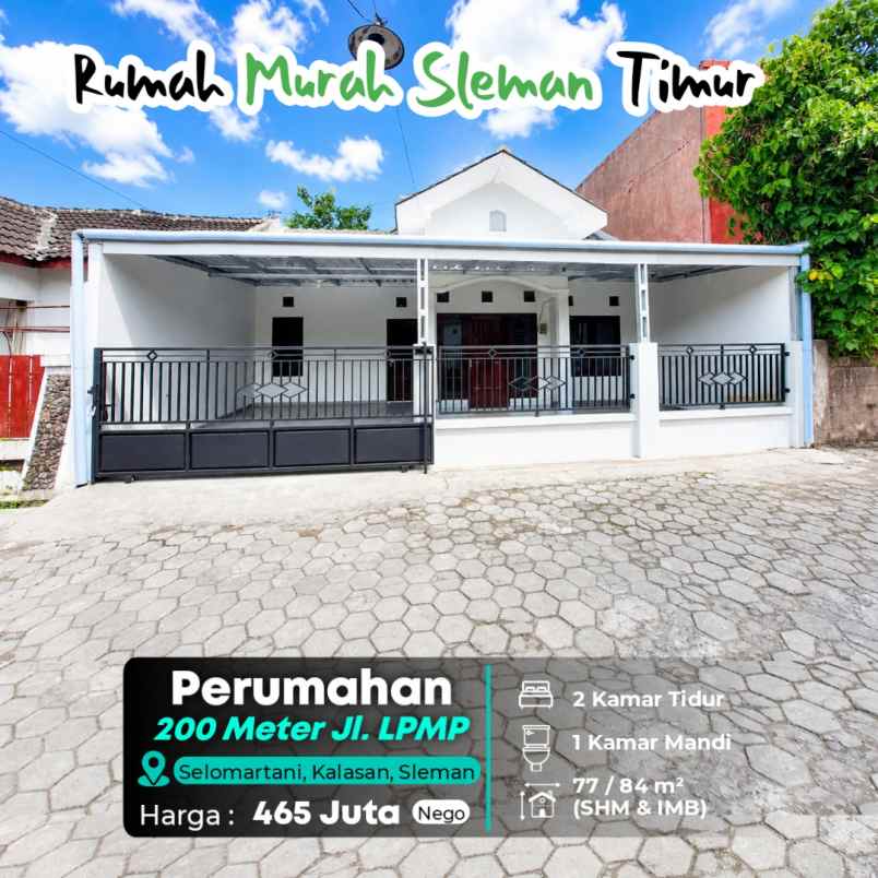 dijual rumah selomartani