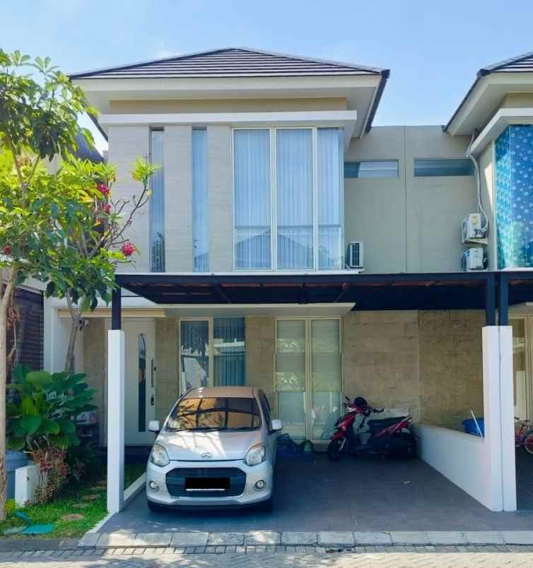 dijual rumah siap huni furnish di citraland surabaya
