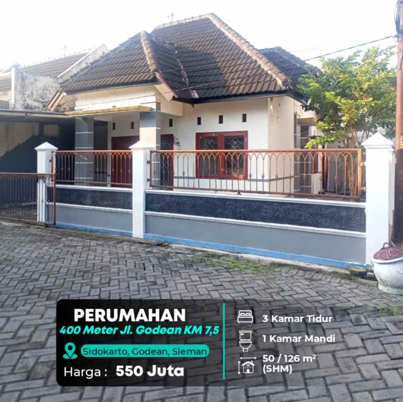 dijual rumah sidokarto