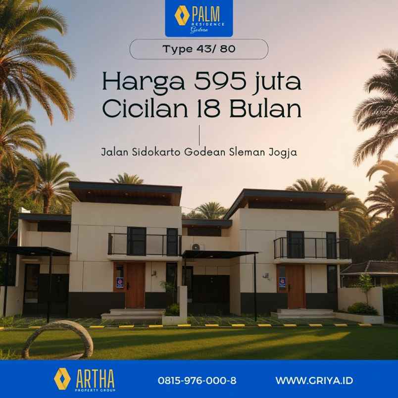 dijual rumah sidokarto godean