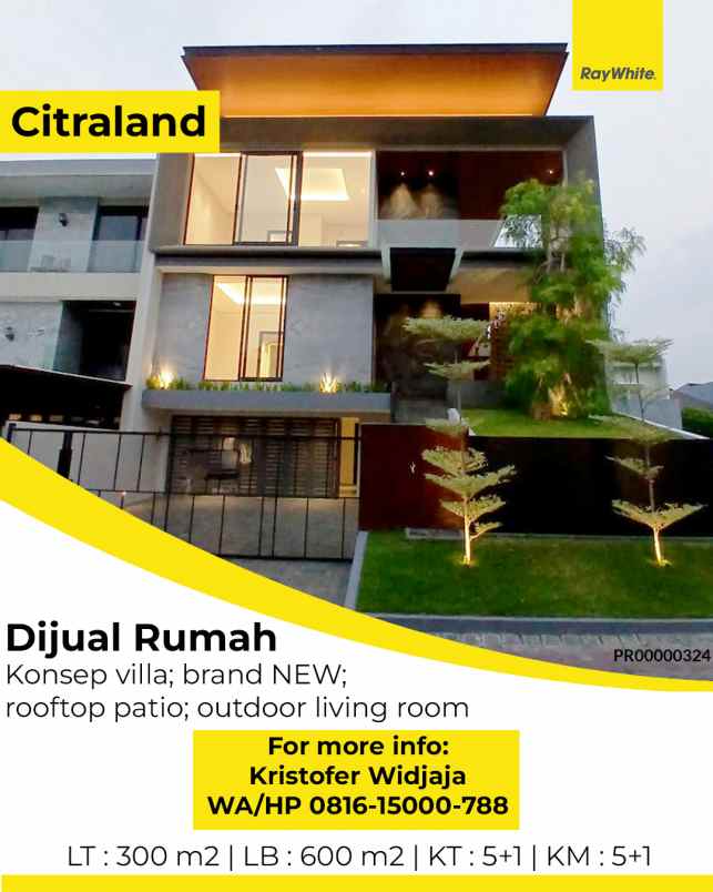 dijual rumah somerset citraland