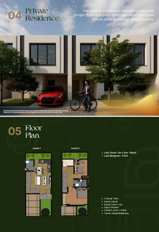 dijual rumah sudimara pinang