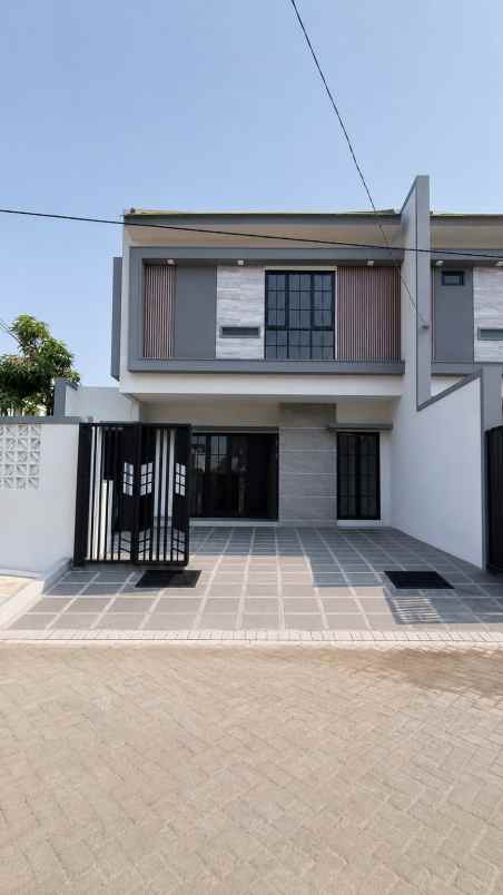 dijual rumah sutorejo tengah new minimalis hook