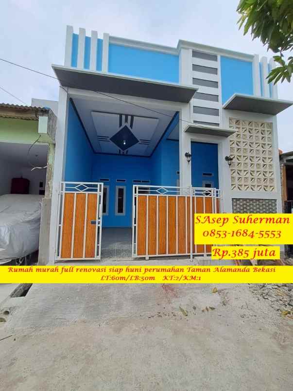 dijual rumah taman alamanda
