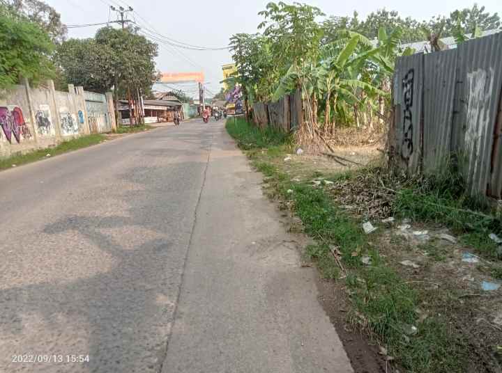 dijual tanah 6875 m2 setu bekasi