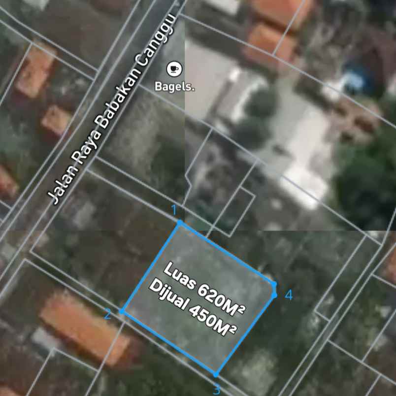 dijual tanah babakan canggu